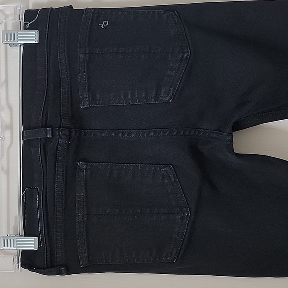 Rag & Bone Size 28 Skinny Coated Black Jeans Style # 1502K520, Gently Used Cond. - Picture 5 of 15
